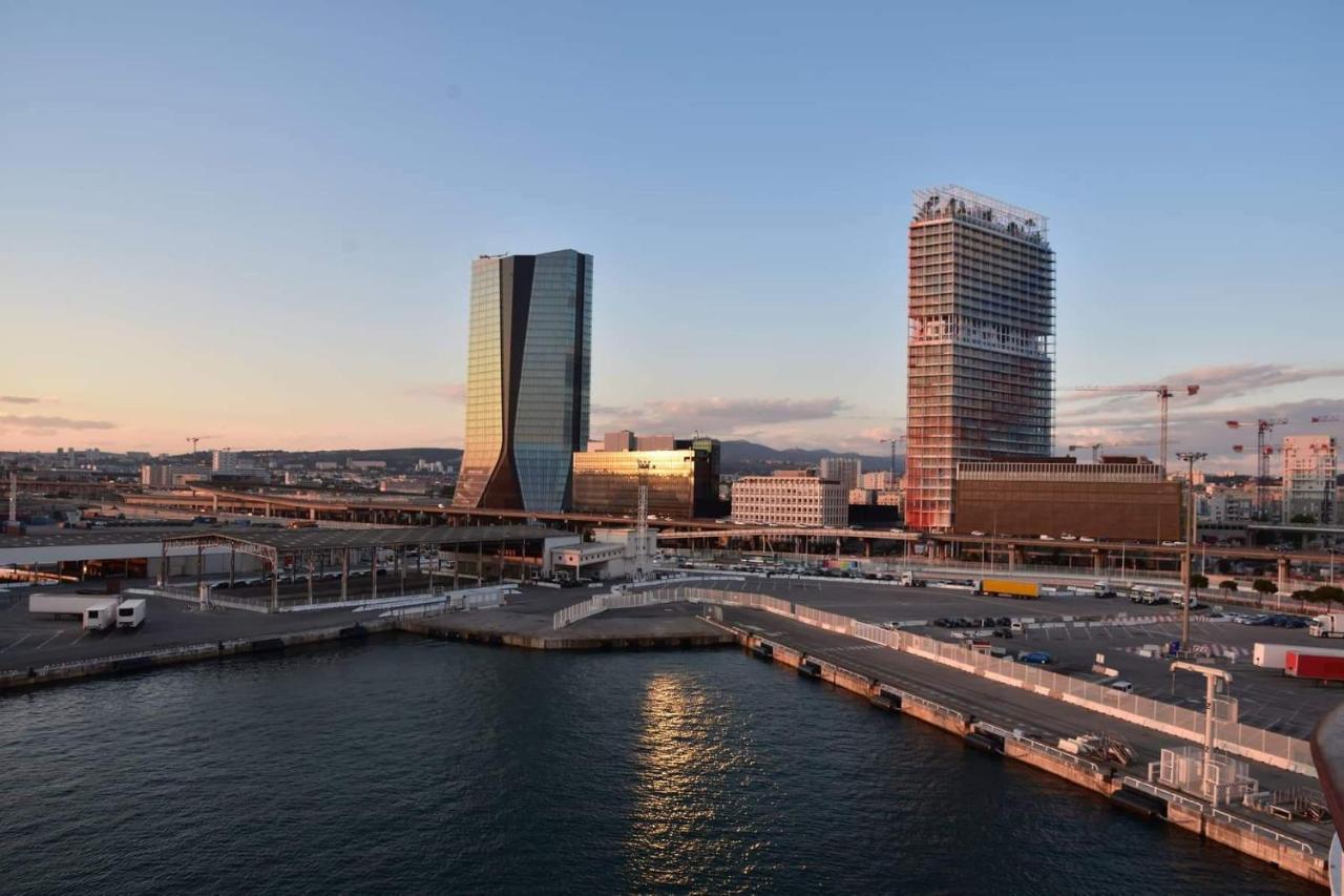 Le Cocon De La Major-Vue Mer/Mucem/Dock/Vieux-Port Appartement Marseilles Buitenkant foto